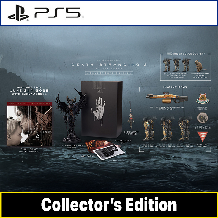 death stranding 2 on the beach collector edition ps5 2