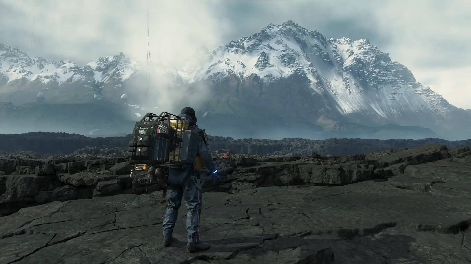 death stranding mountains