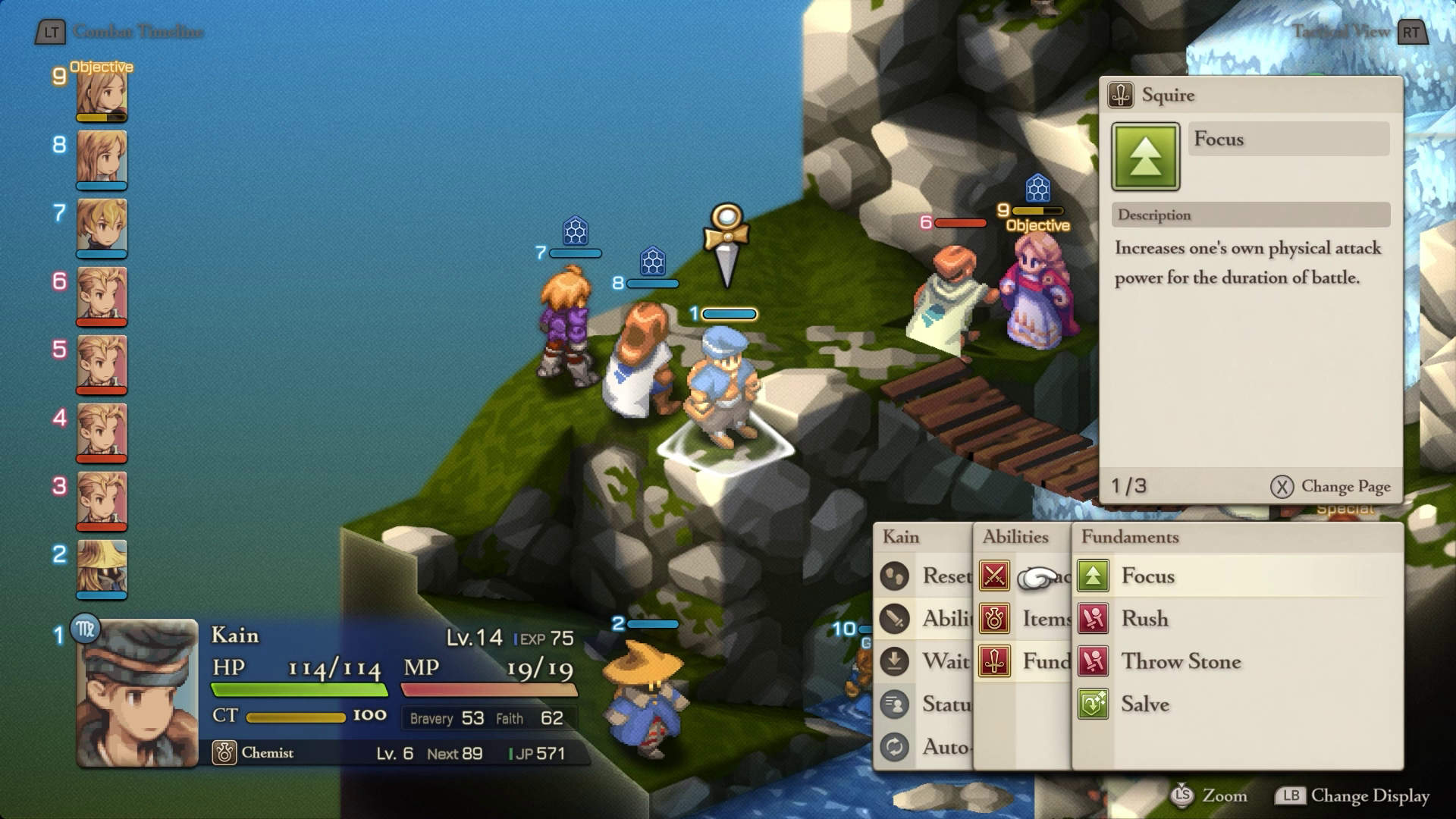 Final Fantasy Tactics The Ivalice Chronicles Preview Combat
