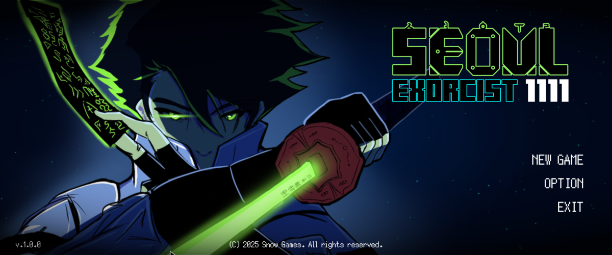 Seoul Exorcist 1111 Review Screenshot Wallpaper Title Screen scaled 1