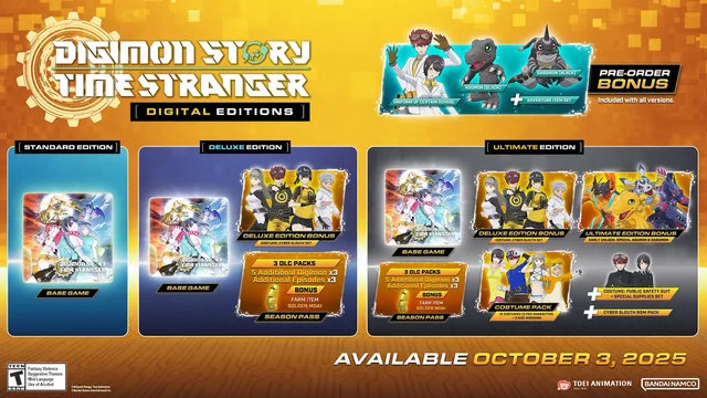 digimon story time stranger updated pre order info v0