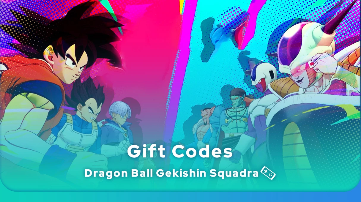 dragon ball gekishin squadra codes